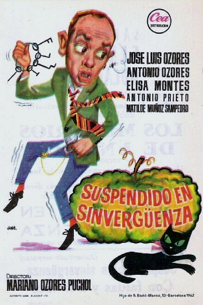 Suspendido en sinvergüenza