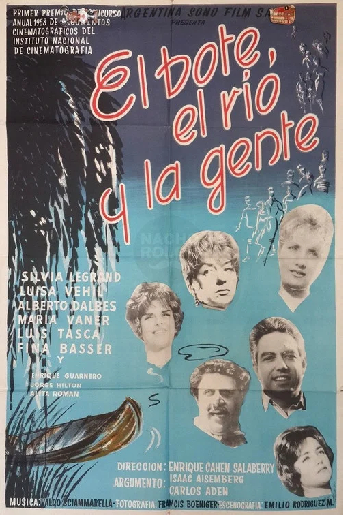 El bote, el río y la gente