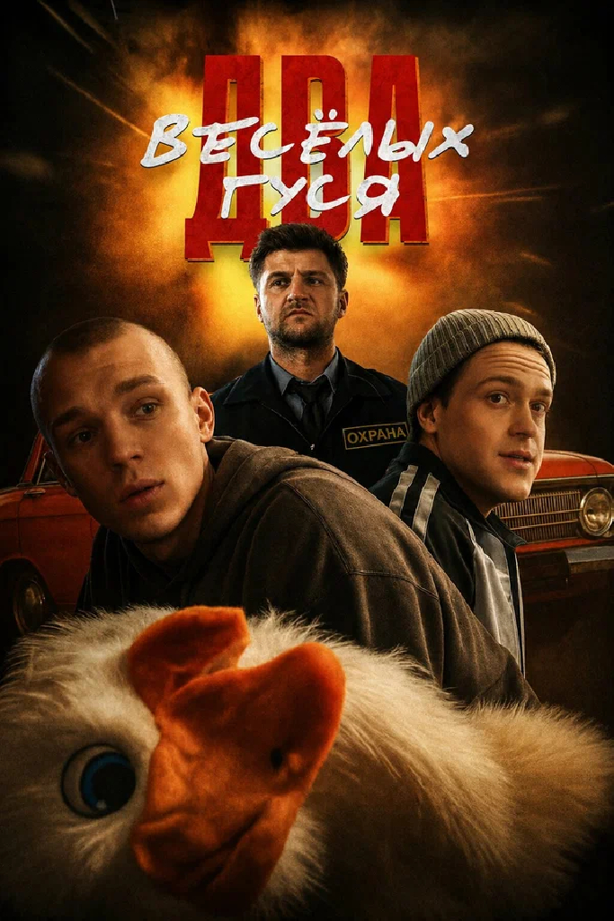 Два веселых гуся