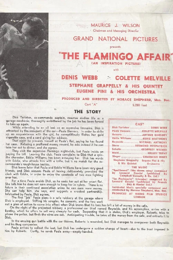 The Flamingo Affair