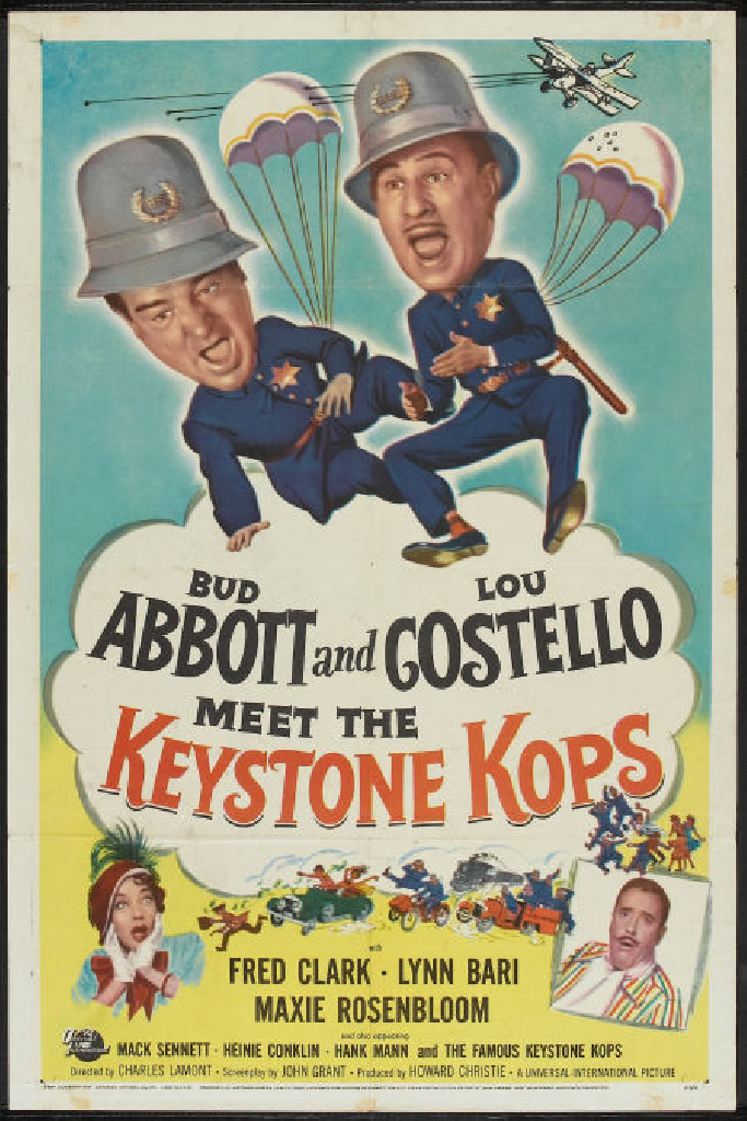Эбботт и Костелло встречают полицейских из Кистоуна