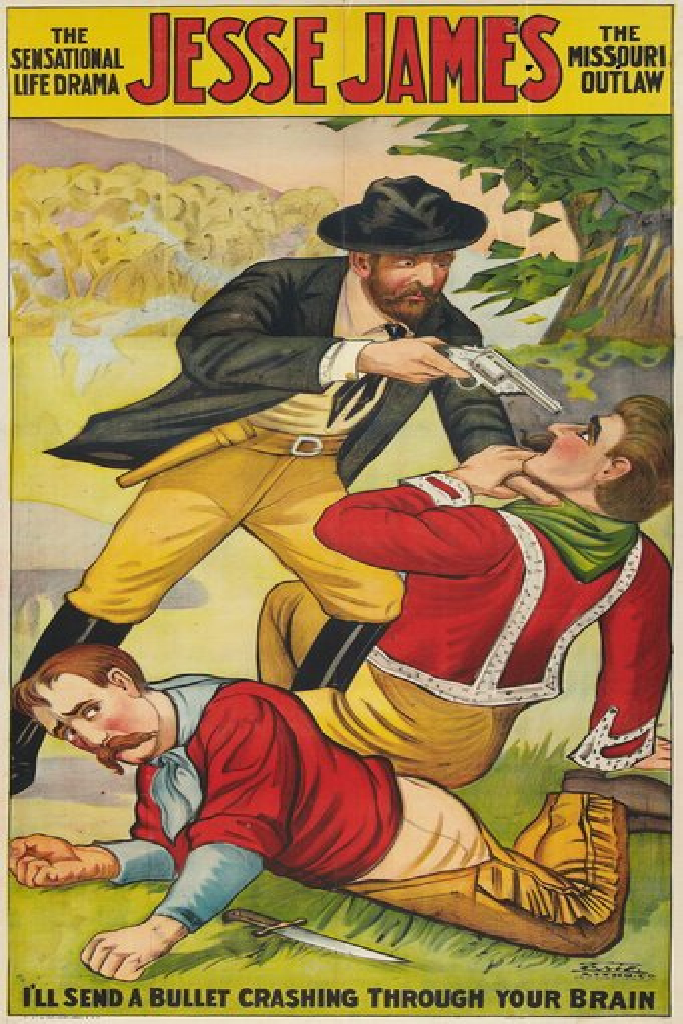 Jesse James as the Outlaw