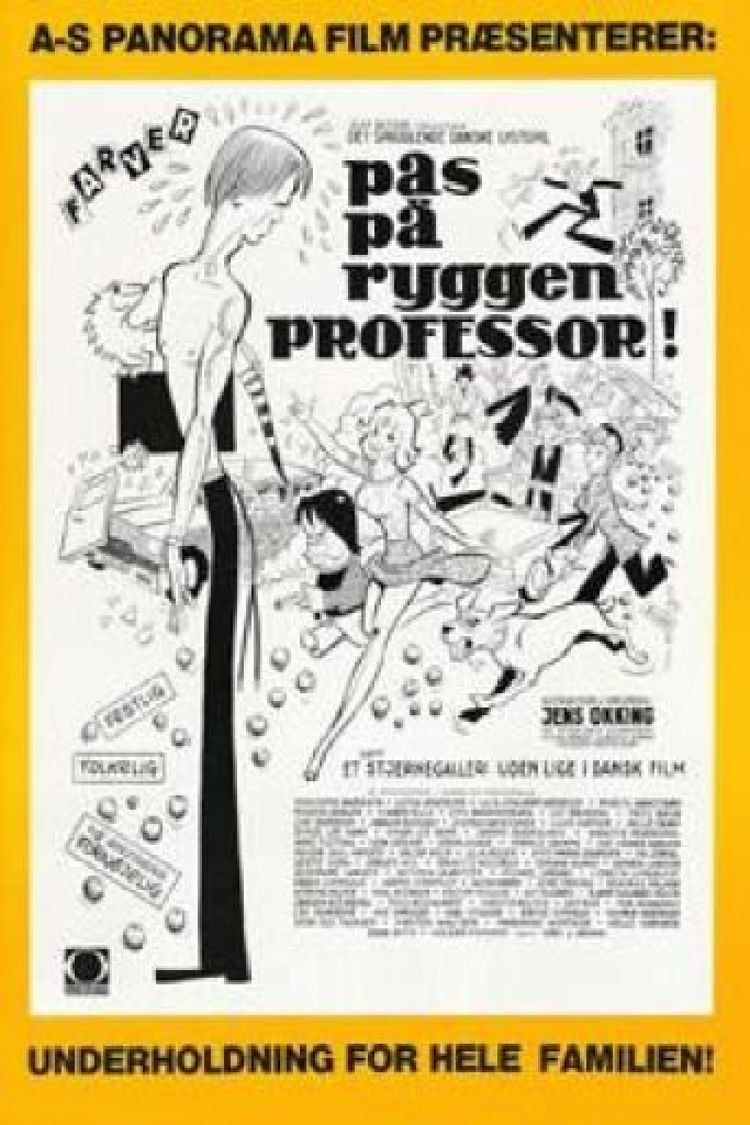 Pas på ryggen, professor!