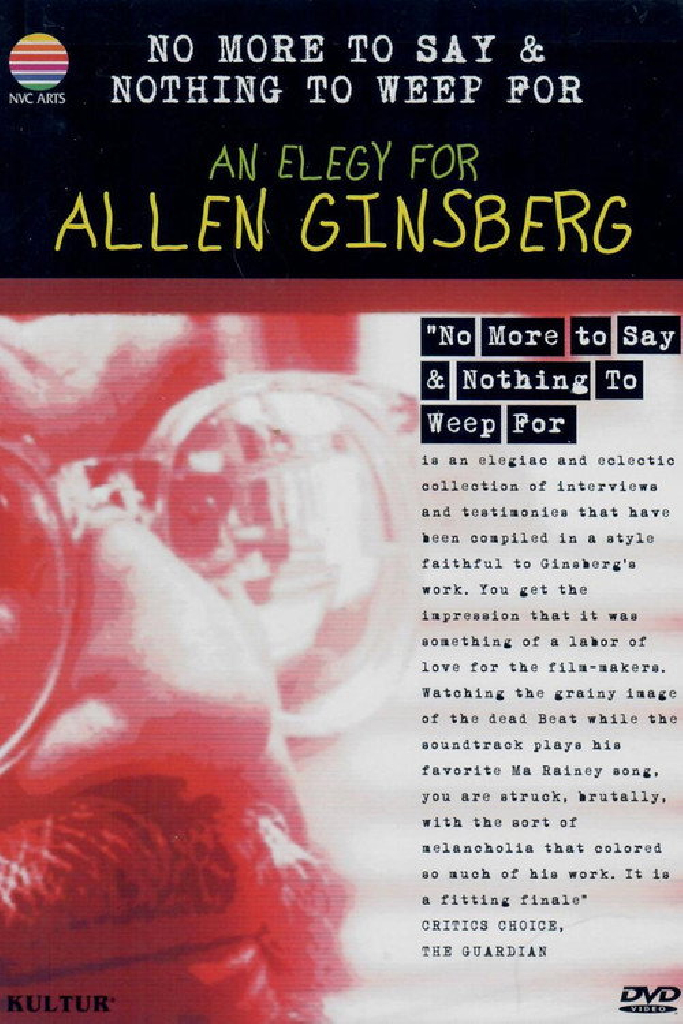 No More to Say & Nothing to Weep For: An Elegy for Allen Ginsberg