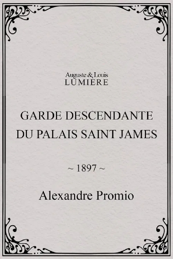 Garde descendante du Palais Saint James