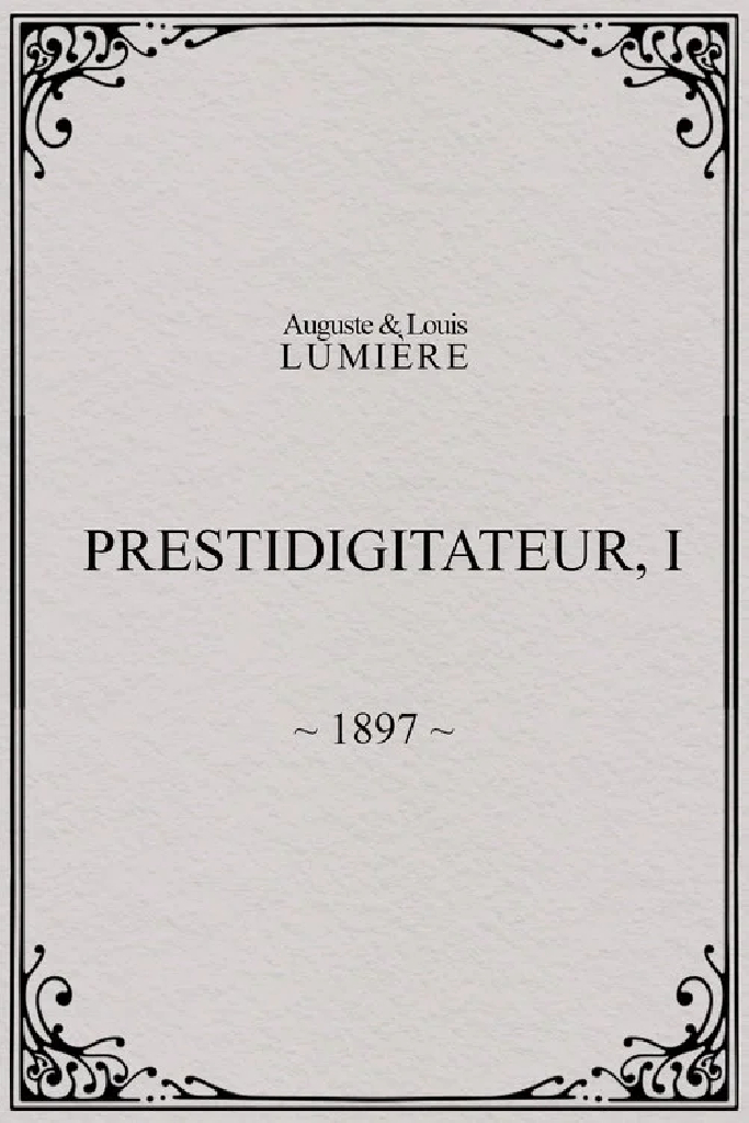 Prestidigitateur, I