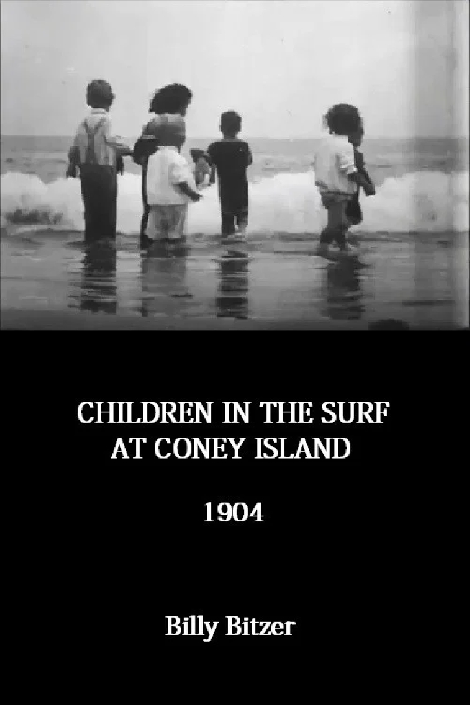Children in the Surf at Coney Island
