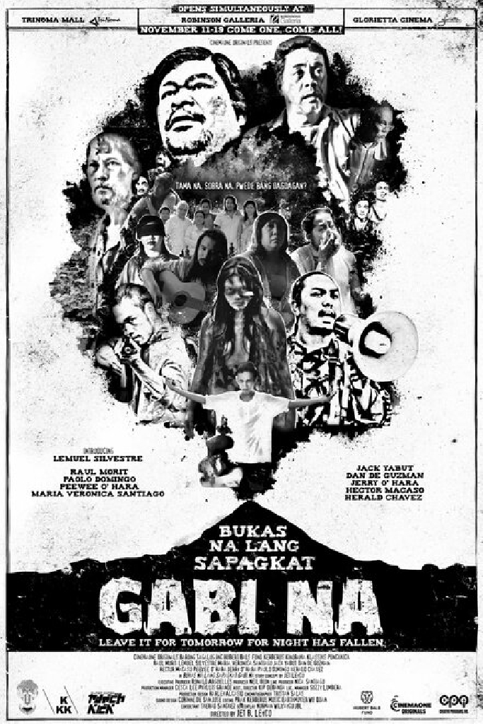 Bukas Na Lang Sapagka’t Gabi Na