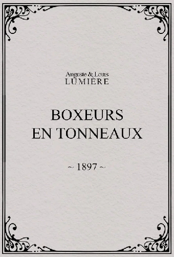 Boxeurs en tonneaux
