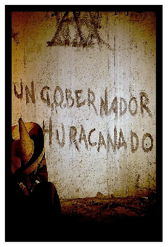 Un gobernador huracanado