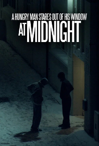A Hungry Man Stares Out of his Window at Midnight