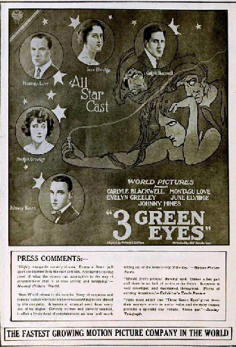 Three Green Eyes
