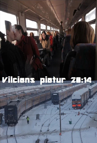 Vilciens pienāk 20:14