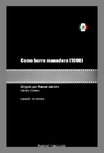 Como burro manadero