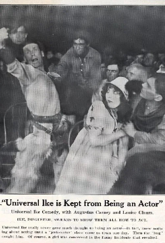 Universal Ike Junior Is Kept from Being an Actor