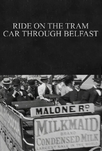 Ride on the Tram Car through Belfast