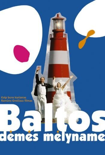 Baltos dėmės mėlyname