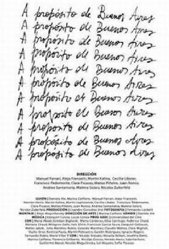 A propósito de Buenos Aires