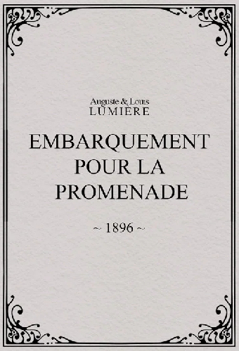 Embarquement pour la promenade