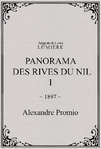Panorama des rives du Nil, [I]