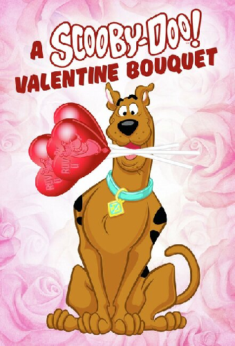 A Scooby-Doo Valentine Bouquet