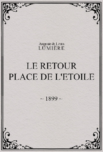Le retour, Place de l'Etoile
