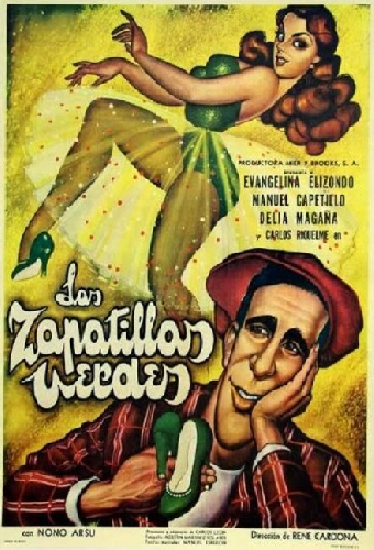 Las zapatillas verdes