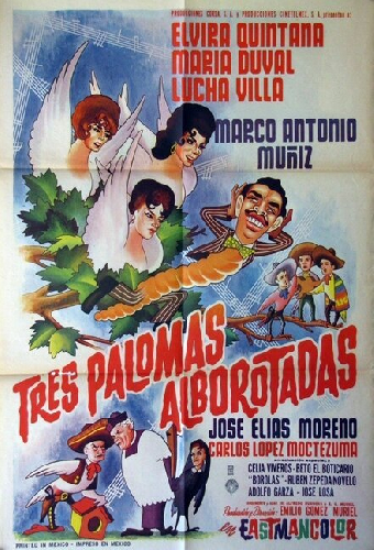 Tres palomas alborotadas
