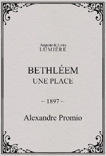 Bethléem, une place