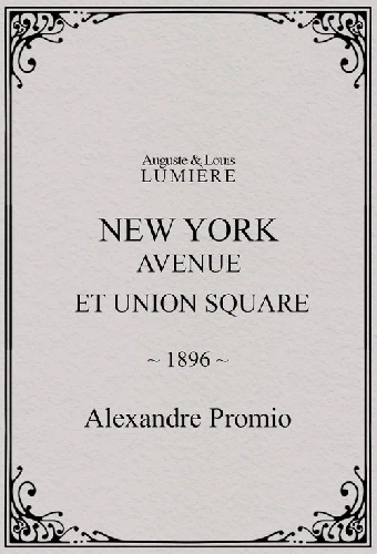 New York, Avenue et Union Square