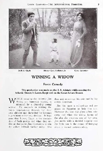 Winning a Widow