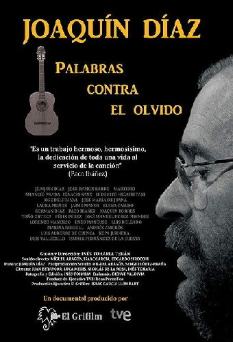 Joaquin Diaz, words against oblivion