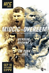 UFC 203: Miocic vs. Overeem