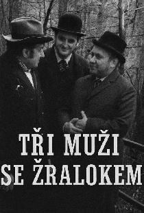 Tři muži se žralokem