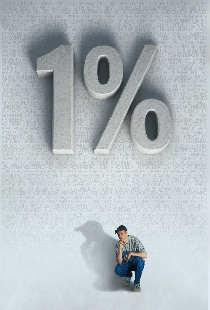 1%