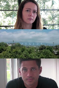 Outside