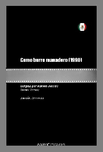 Como burro manadero