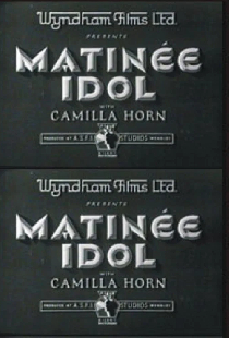 Matinee Idol