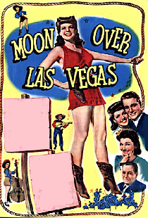 Moon Over Las Vegas
