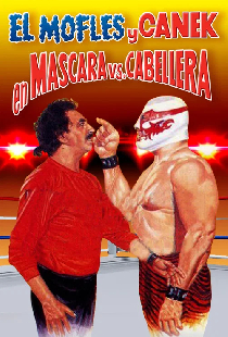 Mofles y Canek en mascara vs. cabellera