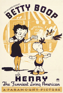 Betty Boop with Henry the Funniest Living American