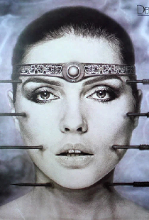 A New Face of Debbie Harry by H.R. Giger