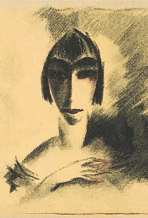 Tanja, die Frau an der Kette