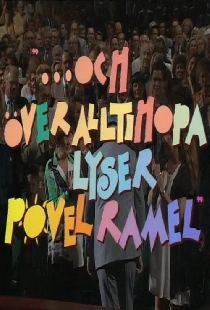 ...och över alltihopa lyser Povel Ramel
