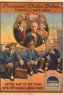 On the Way to the Front with the Chinese Labor Corps