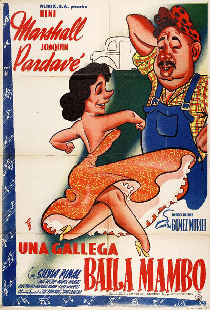 Una gallega baila mambo