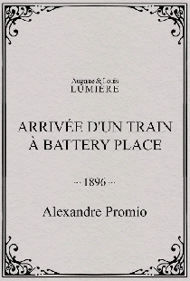 Arrivée d'un train à Battery Place