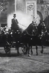 Rome, cortège au mariage du prince de Naples