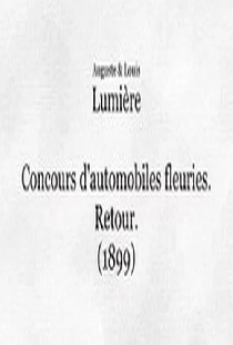 Fête de Paris 1899: Concours d’automobiles fleuries (retour)