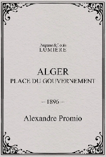 Alger : place du gouvernement